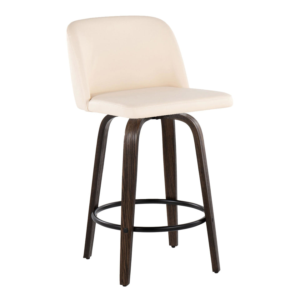 Toriano 26" Fixed-Height Counter Stool - Set of 2
