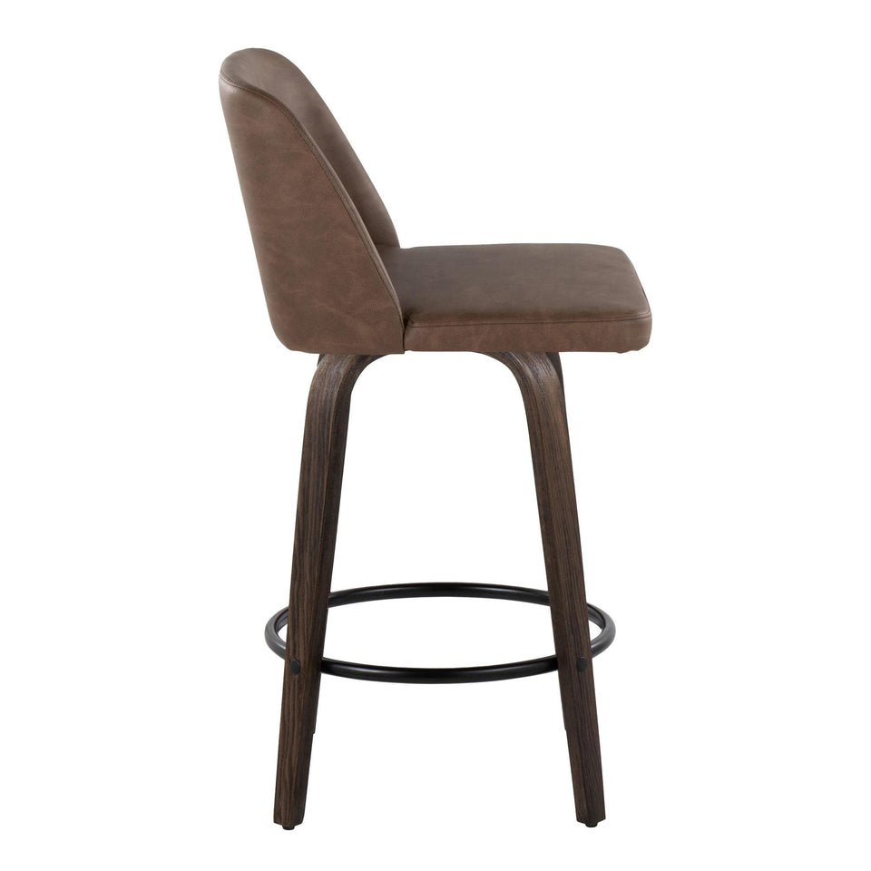 Toriano 26" Fixed-Height Counter Stool - Set of 2