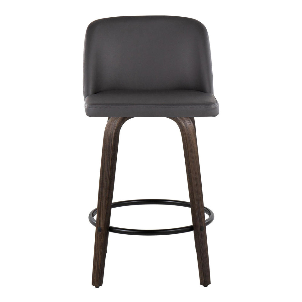 Toriano 26" Fixed-Height Counter Stool - Set of 2
