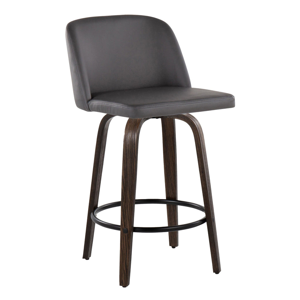 Toriano 26" Fixed-Height Counter Stool - Set of 2
