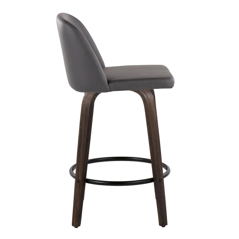 Toriano 26" Fixed-Height Counter Stool - Set of 2