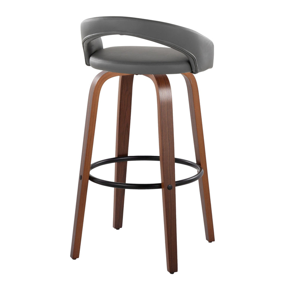 Grotto Upholstered 30" Fixed-Height Barstool - Set of 2
