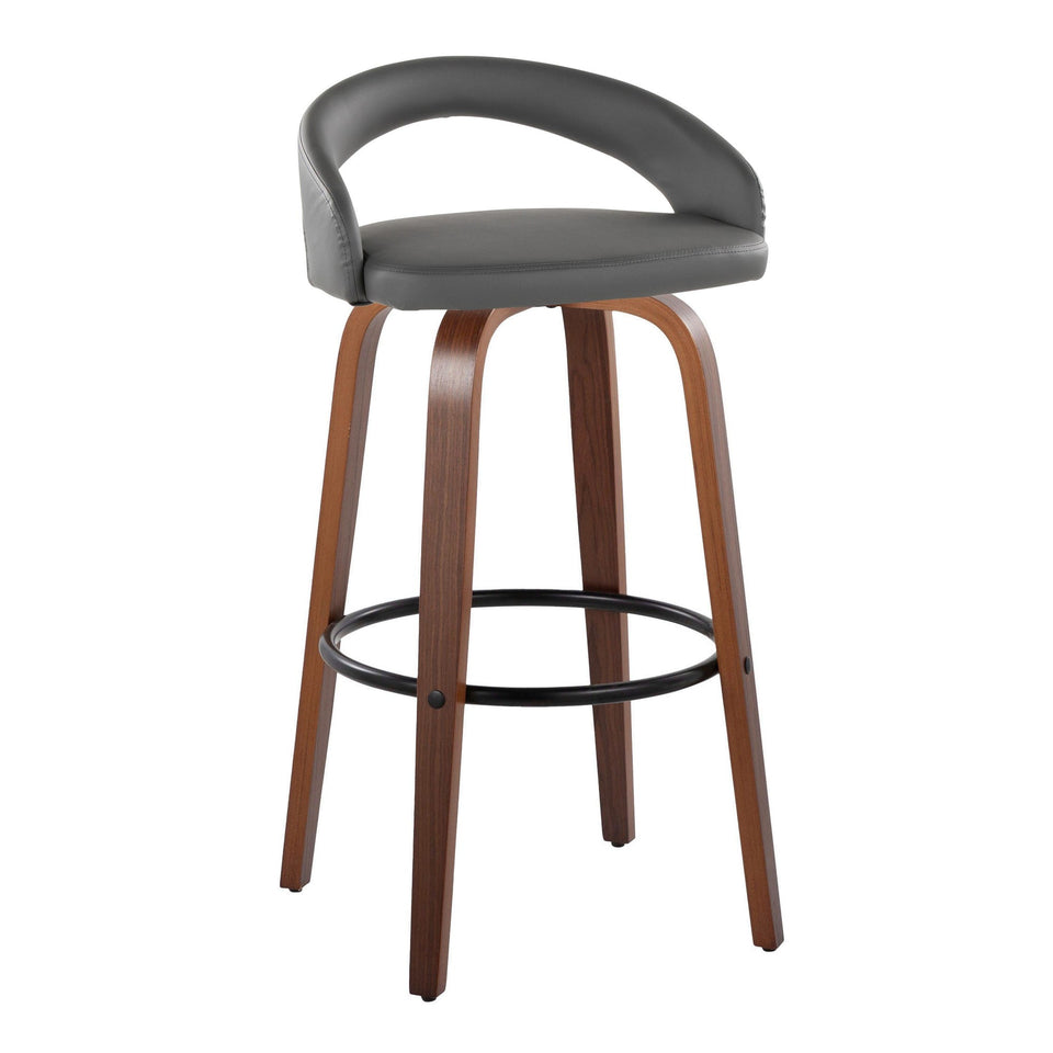 Grotto Upholstered 30" Fixed-Height Barstool - Set of 2