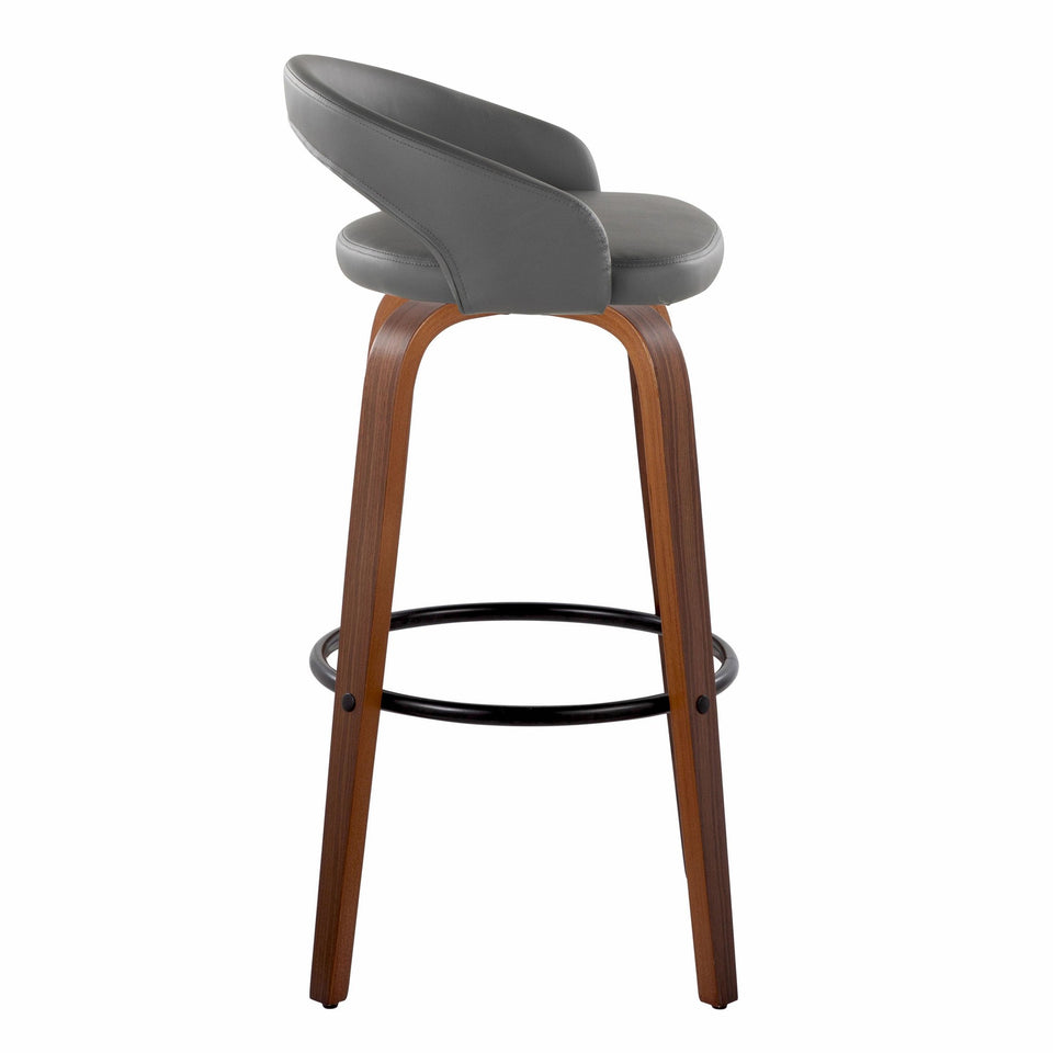 Grotto Upholstered 30" Fixed-Height Barstool - Set of 2