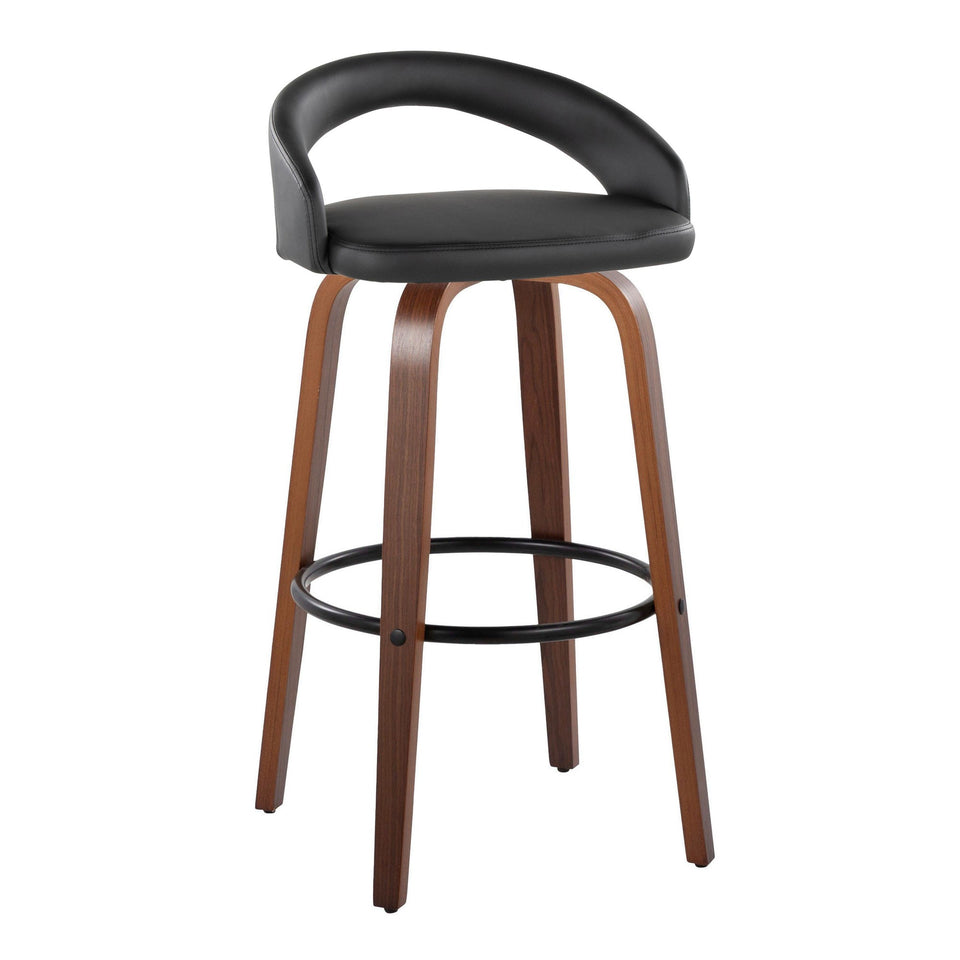 Grotto Upholstered 30" Fixed-Height Barstool - Set of 2