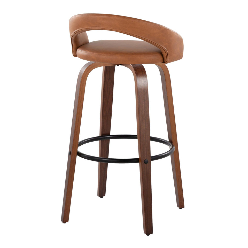 Grotto Upholstered 30" Fixed-Height Barstool - Set of 2
