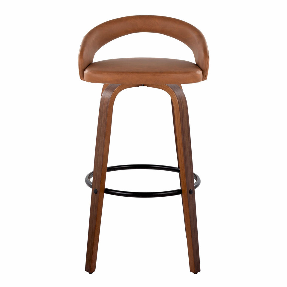 Grotto Upholstered 30" Fixed-Height Barstool - Set of 2