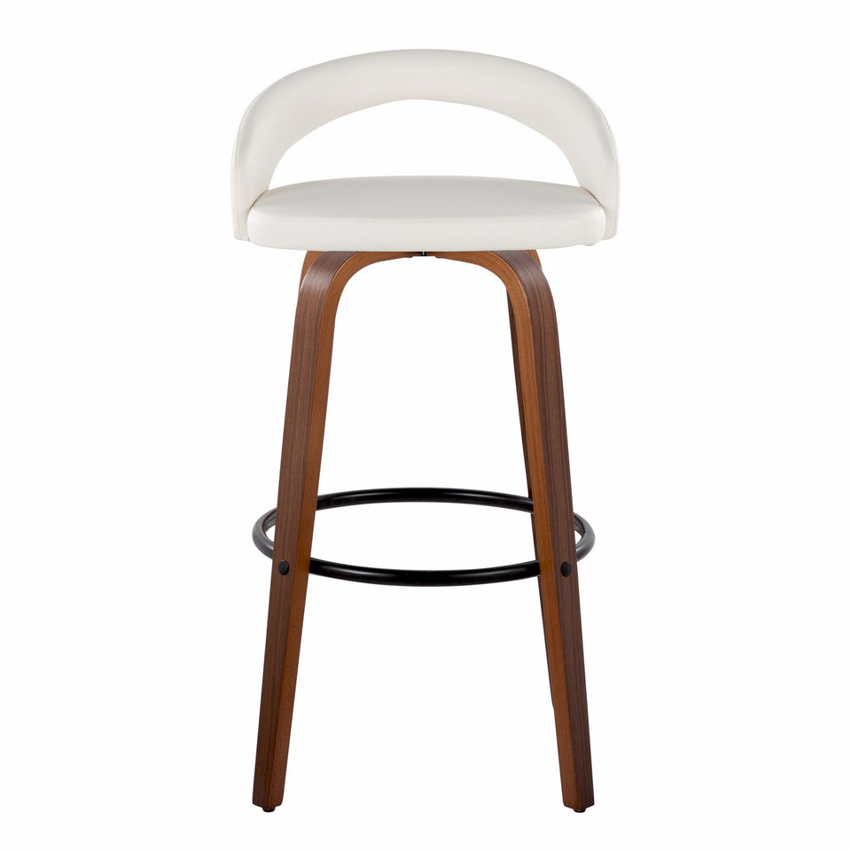 Grotto Upholstered 30" Fixed-Height Barstool - Set of 2