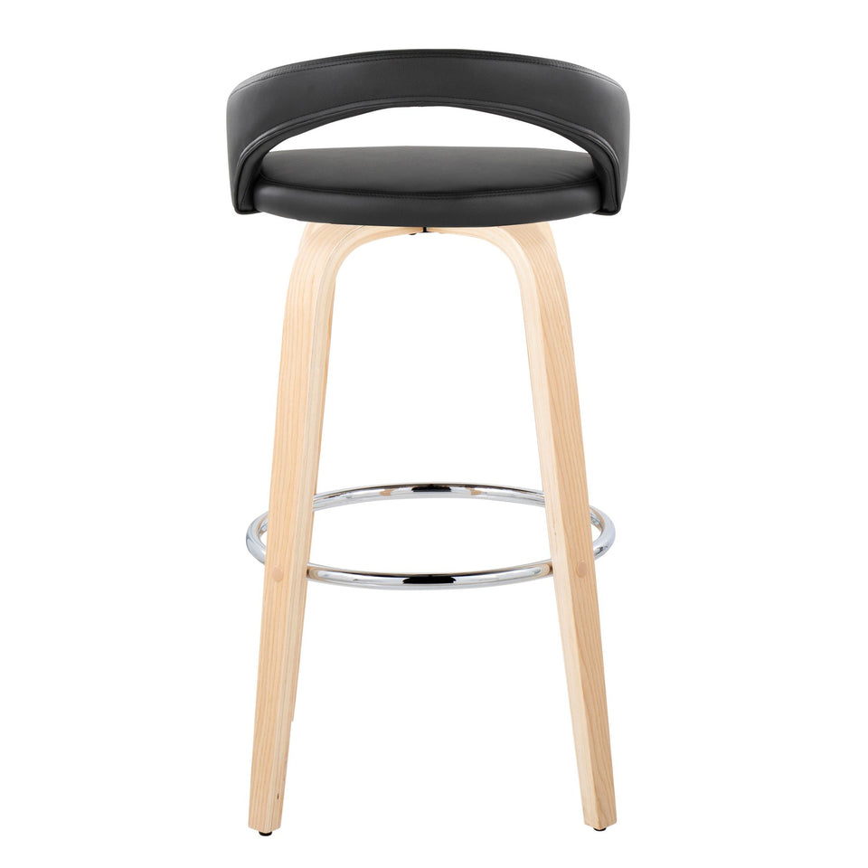 Grotto Upholstered 30" Fixed-Height Barstool - Set of 2