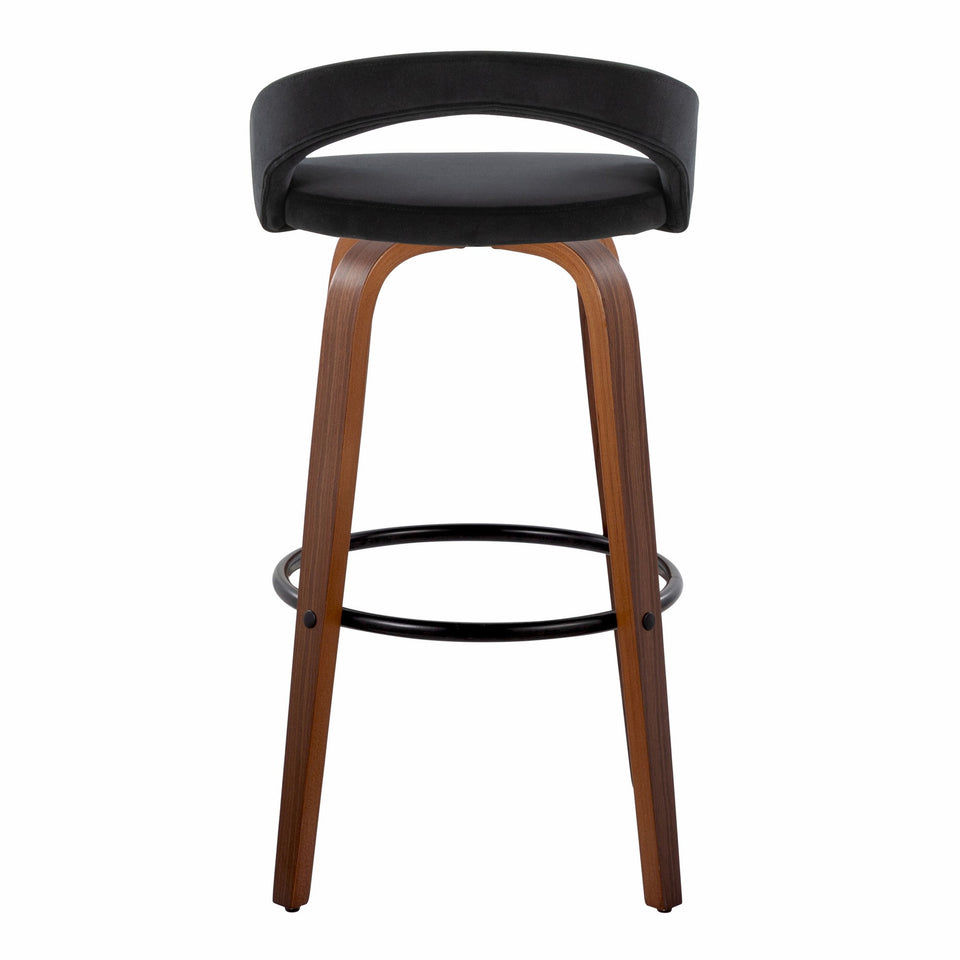 Grotto Upholstered 30" Fixed-Height Barstool - Set of 2
