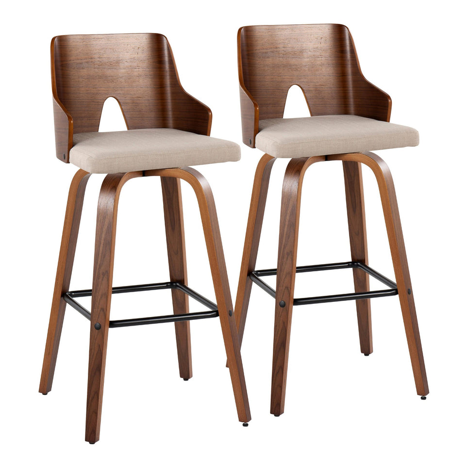 Ariana 30" Fixed-Height Barstool - Set of 2
