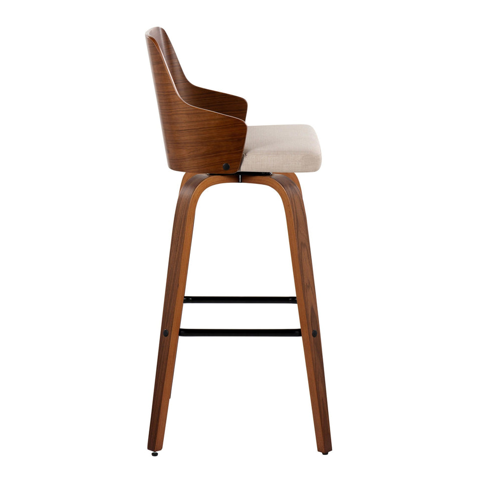 Ariana 30" Fixed-Height Barstool - Set of 2