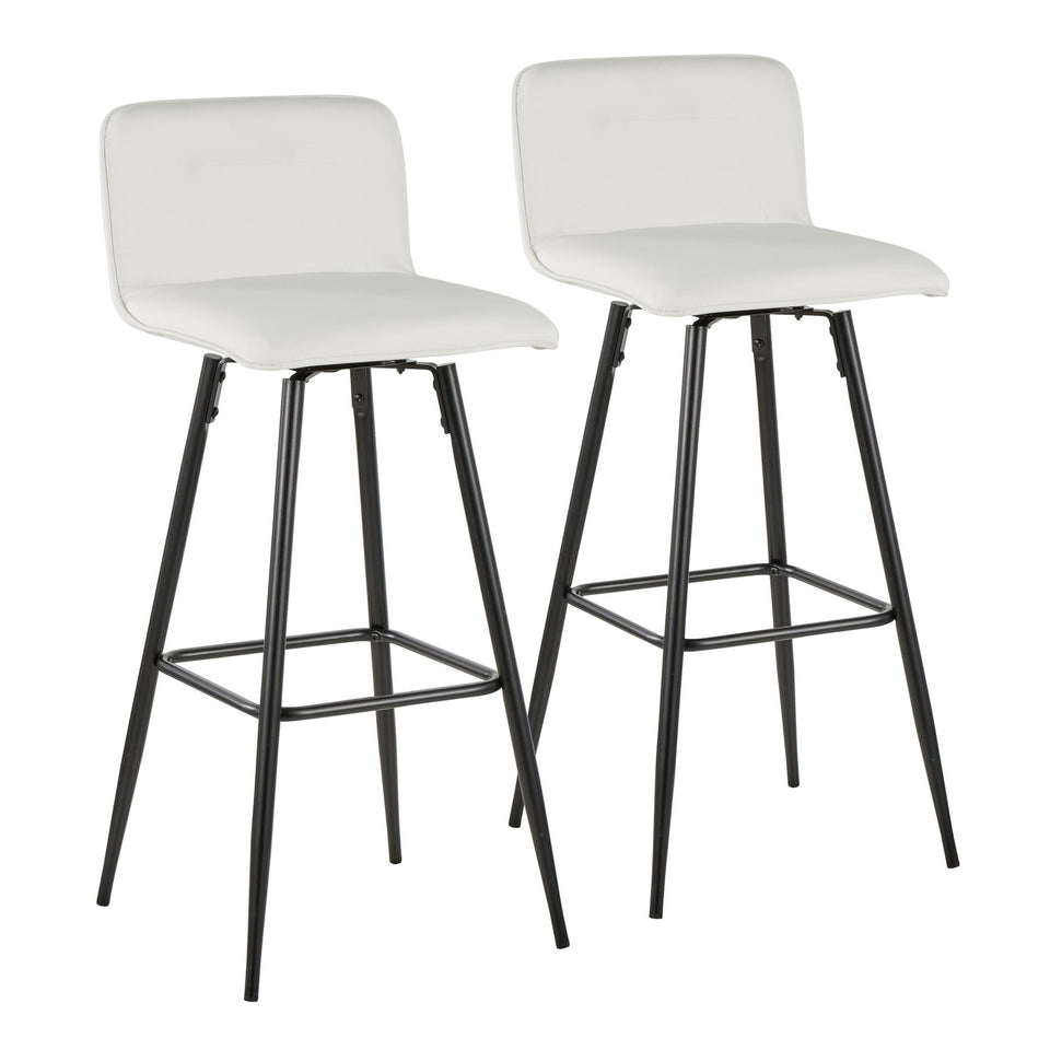 Casper 30" Fixed-Height Barstool - Set of 2