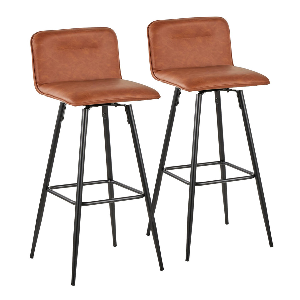 Casper 30" Fixed-Height Barstool - Set of 2