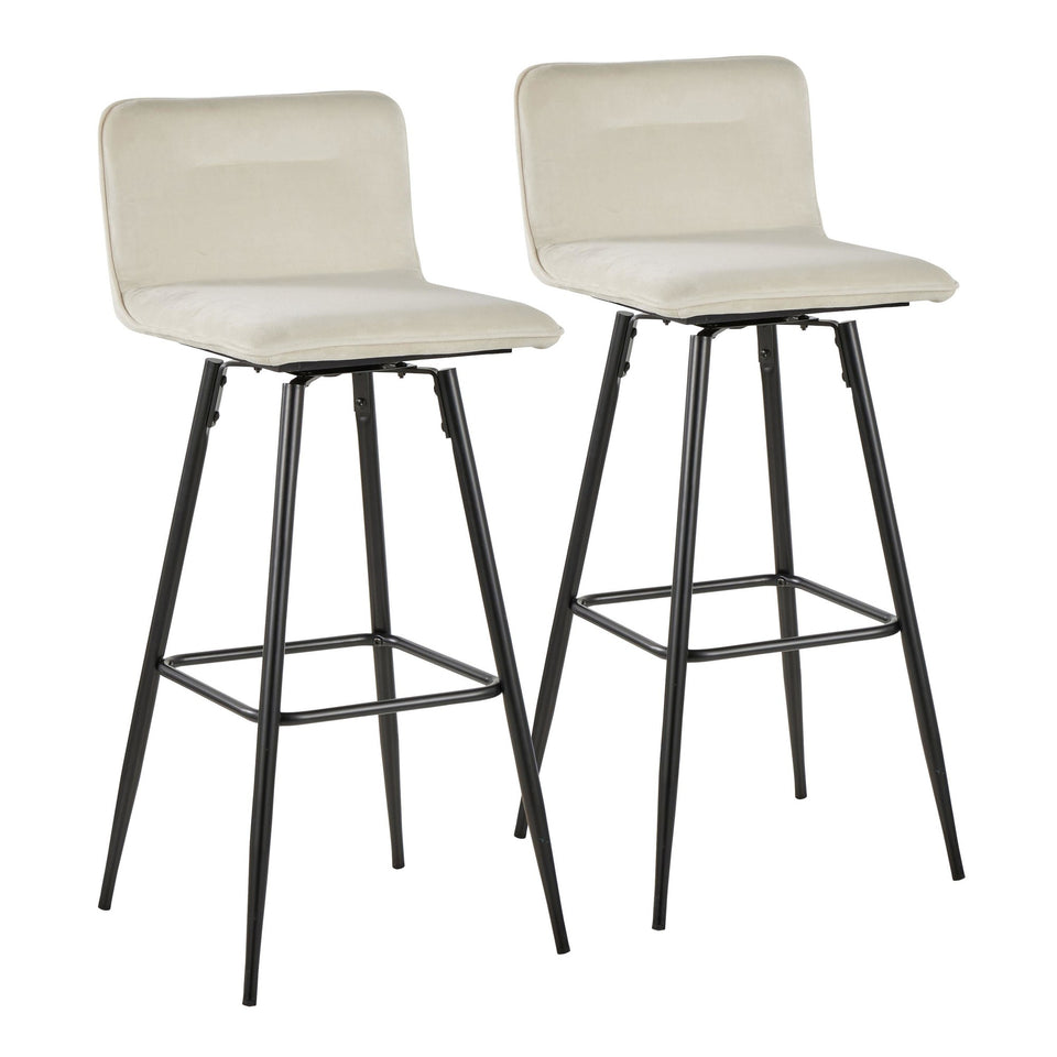 Casper 30" Fixed-Height Barstool - Set of 2