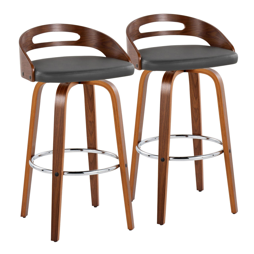 Cassis 30" Fixed-Height Barstool - Set of 2