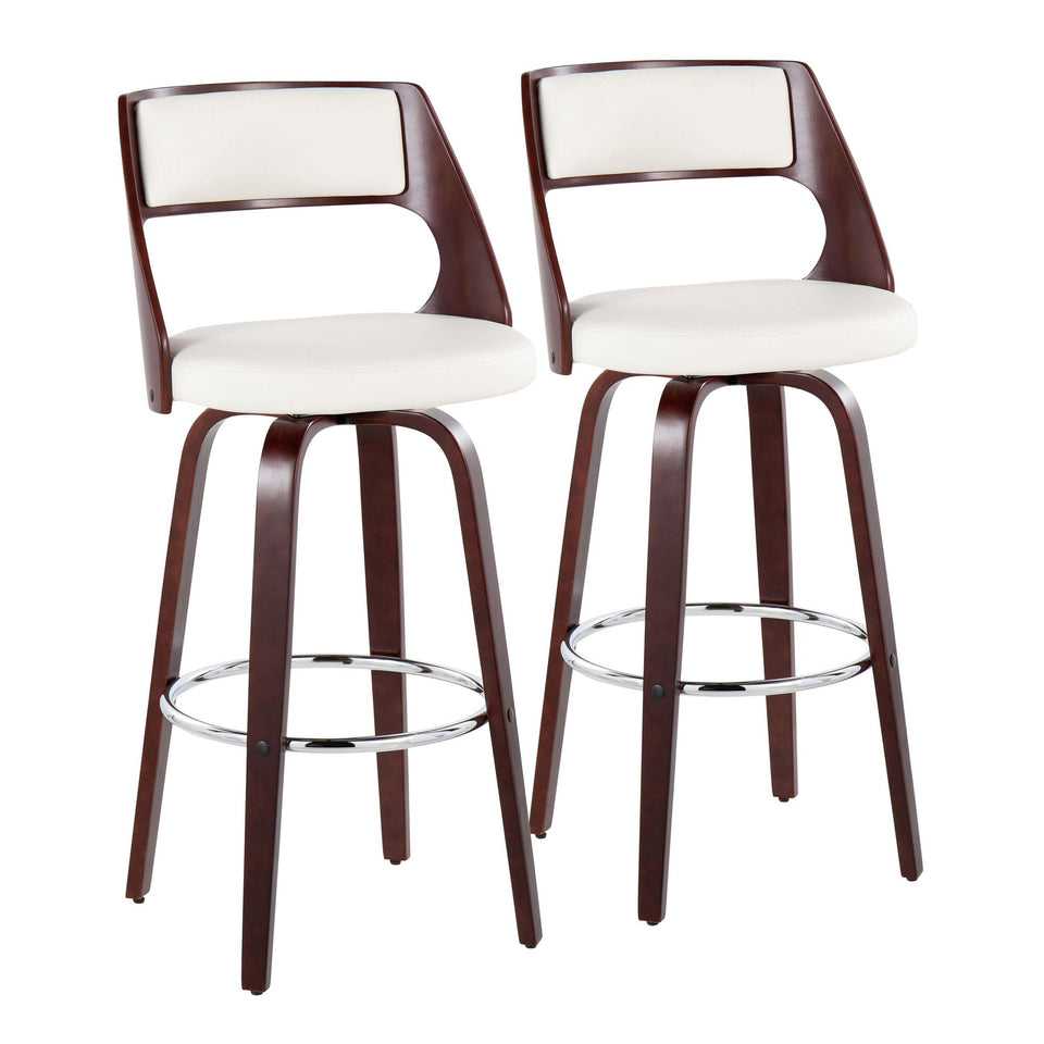 Cecina 30'' Fixed-Height Barstool - Set of 2