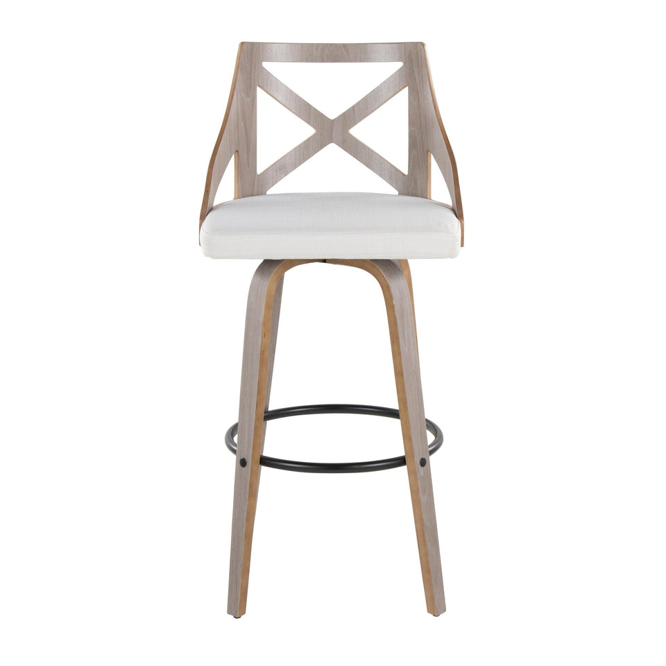 Charlotte 30" Fixed-Height Barstool - Set of 2