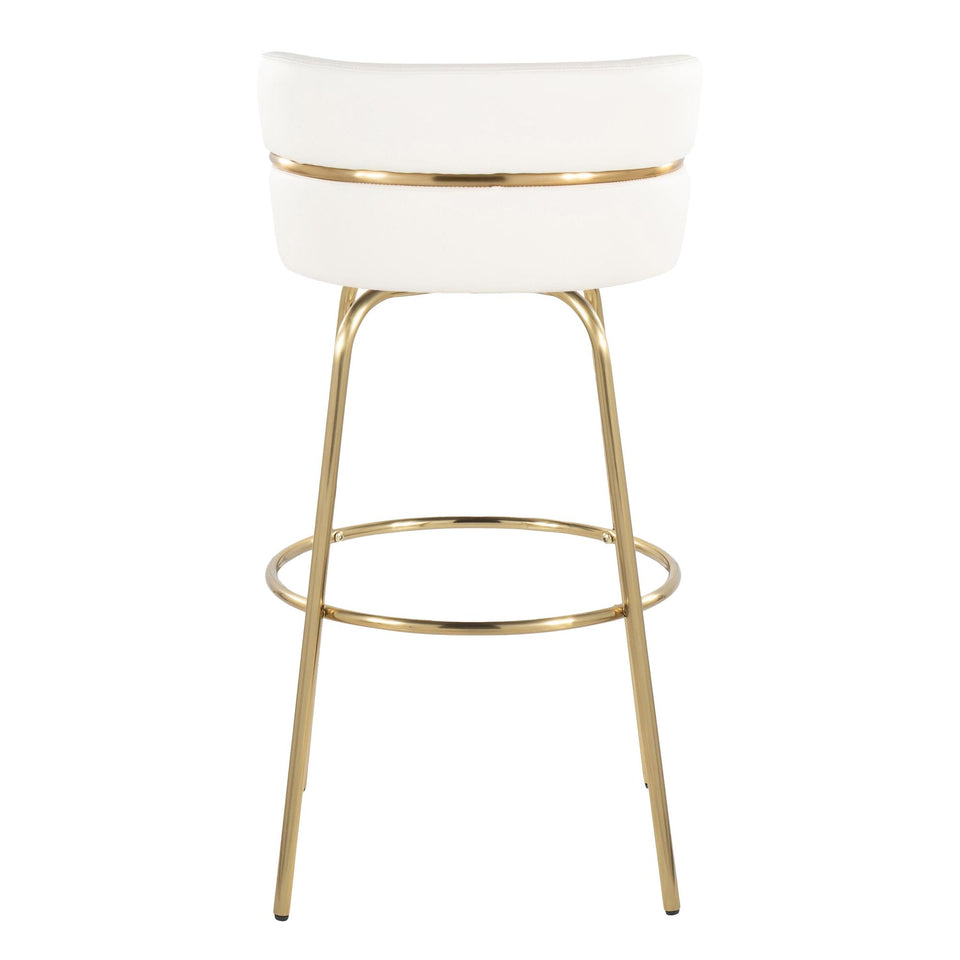 Cinch Claire 30" Fixed-Height Barstool - Set of 2