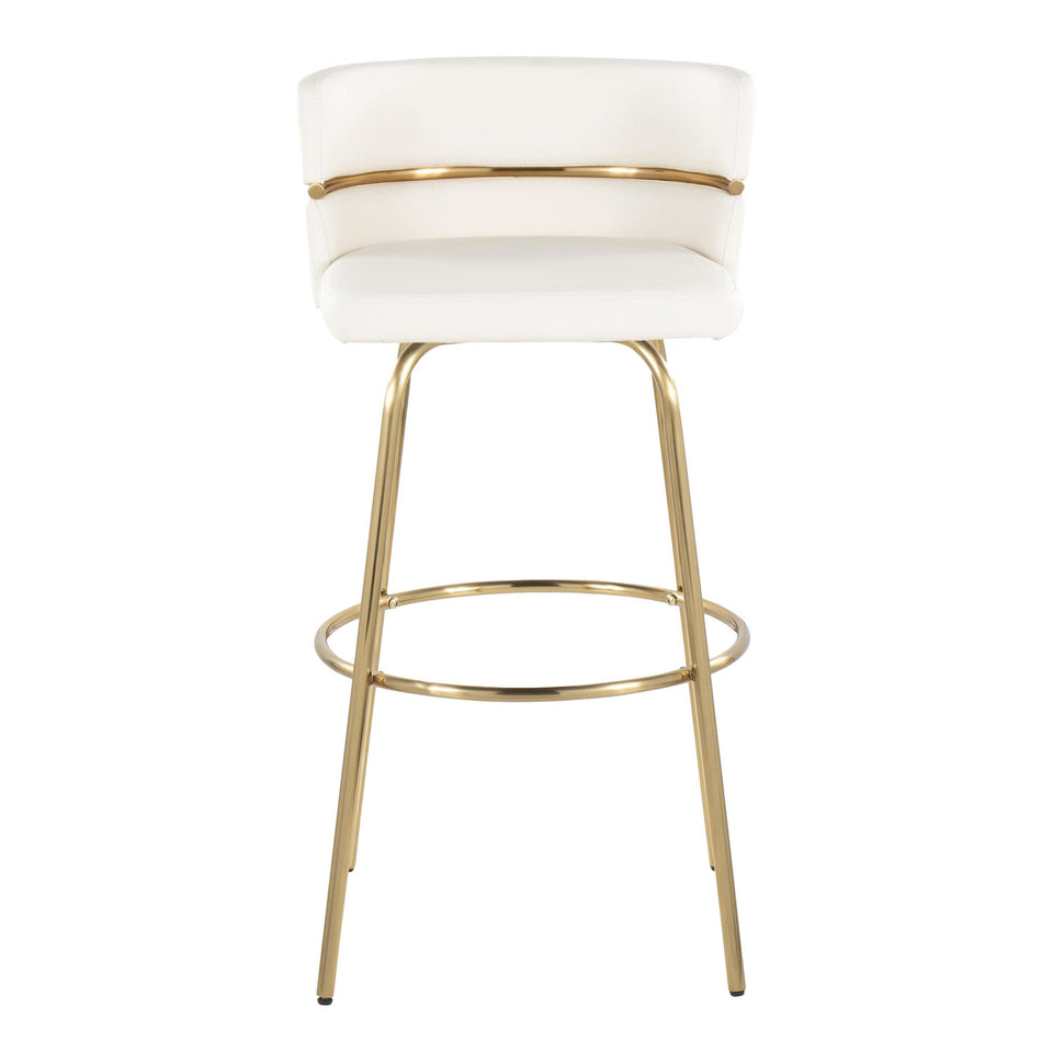 Cinch Claire 30" Fixed-Height Barstool - Set of 2