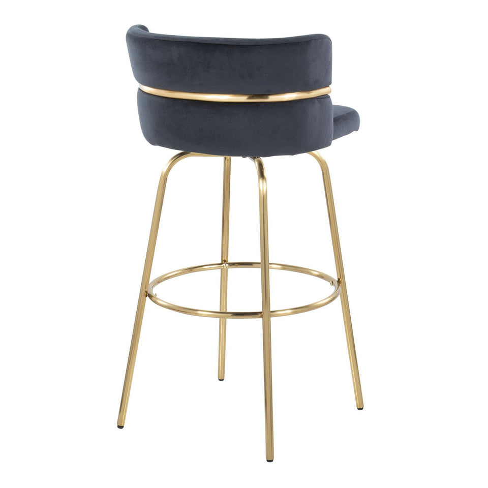 Cinch Claire 30" Fixed-Height Barstool - Set of 2