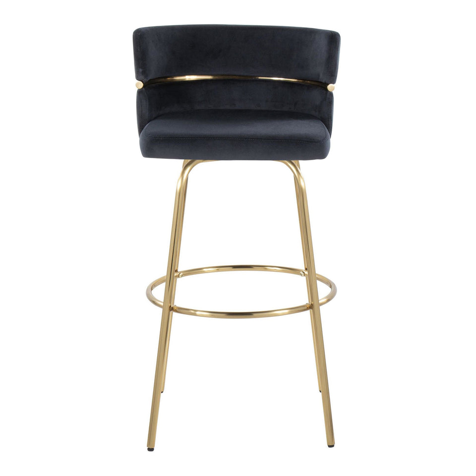 Cinch Claire 30" Fixed-Height Barstool - Set of 2