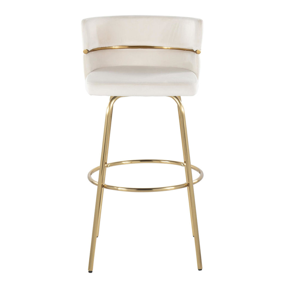Cinch Claire 30" Fixed-Height Barstool - Set of 2