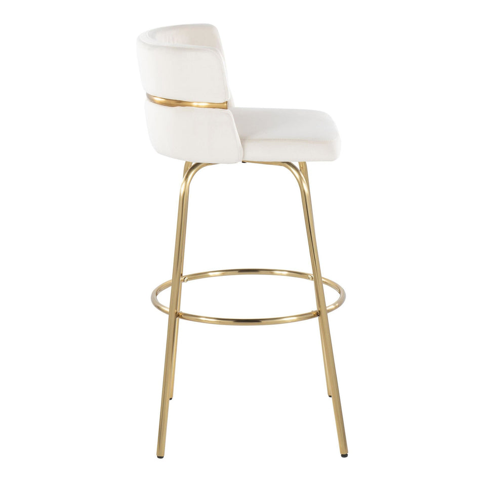 Cinch Claire 30" Fixed-Height Barstool - Set of 2