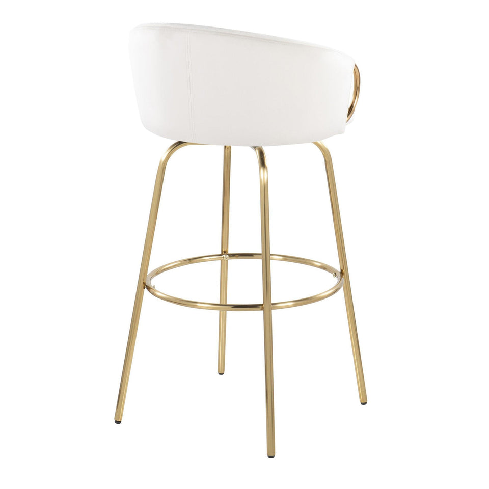 Claire 30" Fixed-Height Barstool - Set of 2