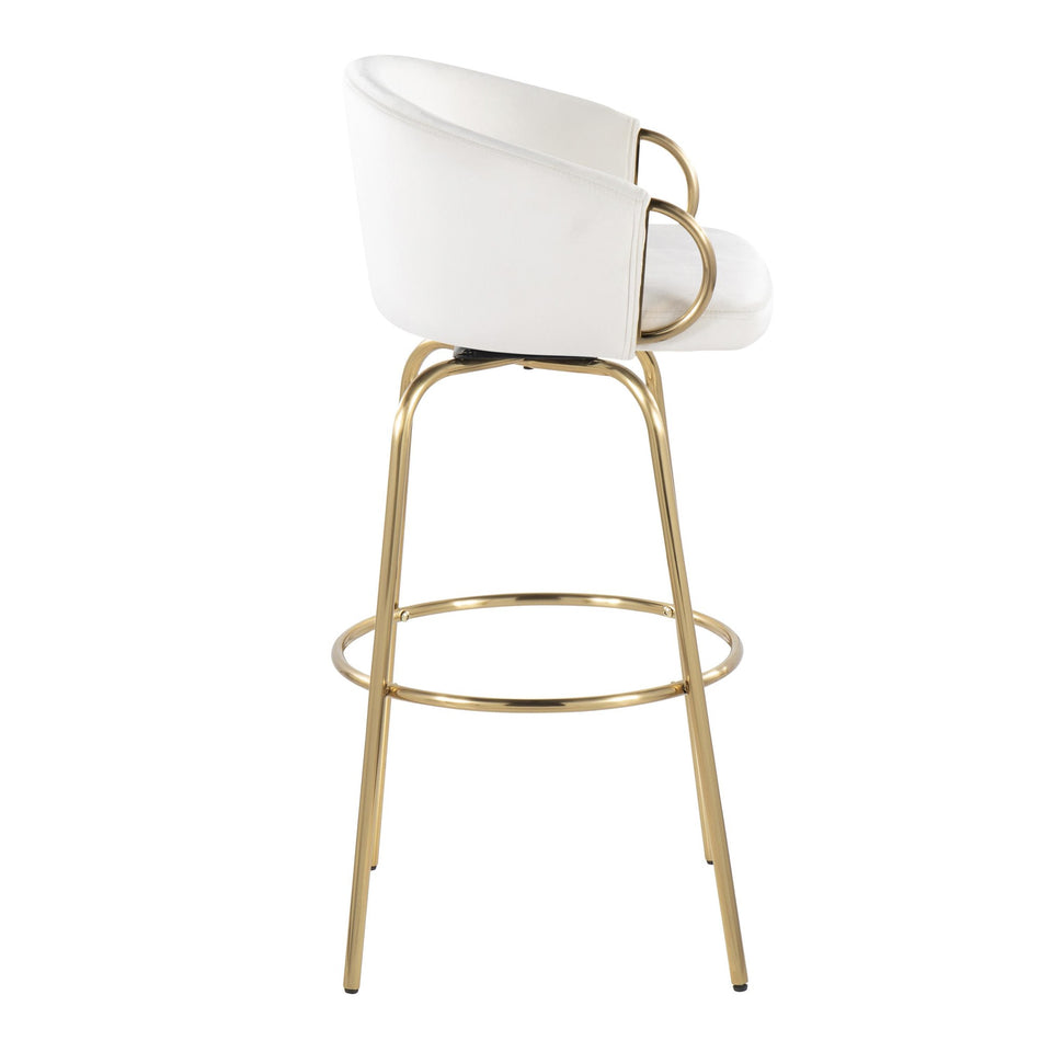 Claire 30" Fixed-Height Barstool - Set of 2