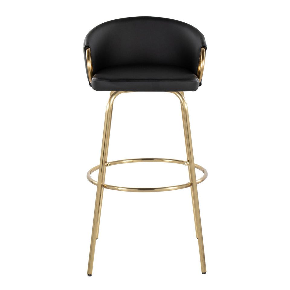 Claire 30" Fixed-Height Barstool - Set of 2