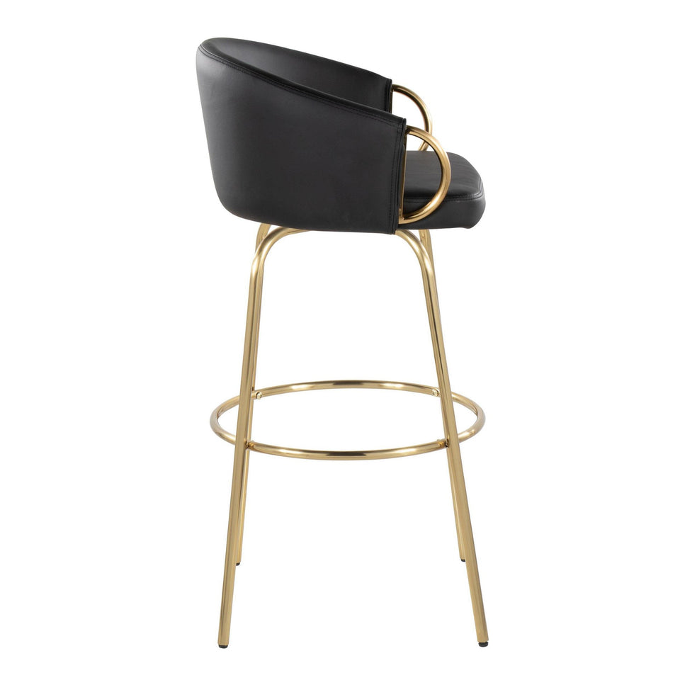Claire 30" Fixed-Height Barstool - Set of 2