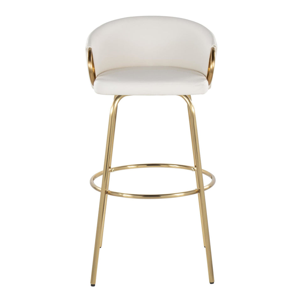 Claire 30" Fixed-Height Barstool - Set of 2