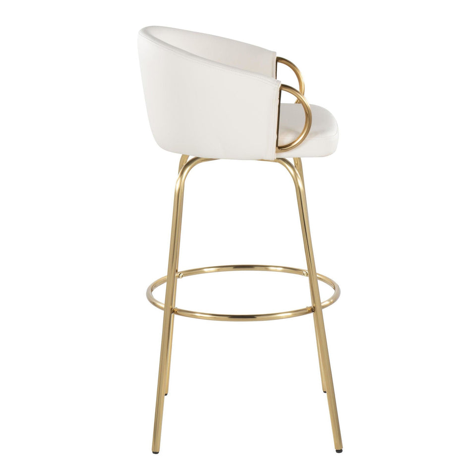 Claire 30" Fixed-Height Barstool - Set of 2