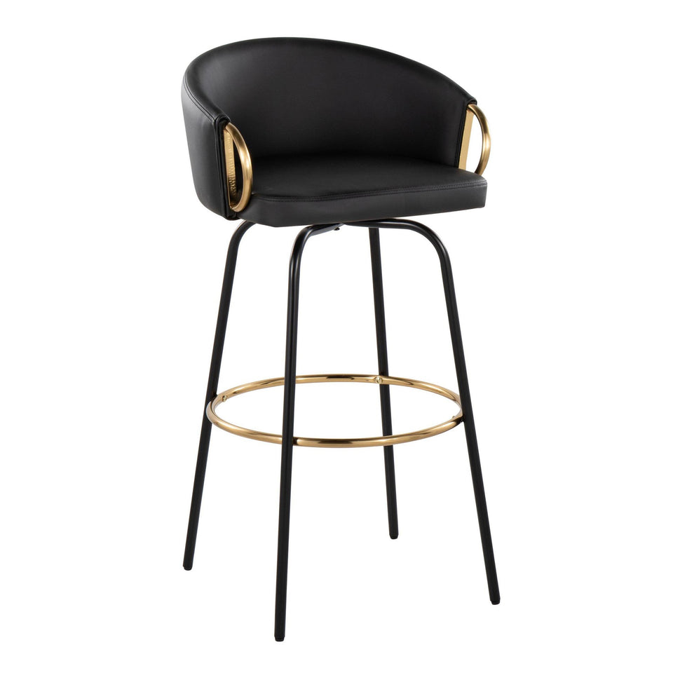 Claire 30" Fixed-Height Barstool - Set of 2