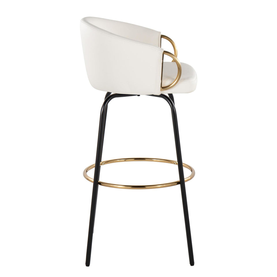 Claire 30" Fixed-Height Barstool - Set of 2