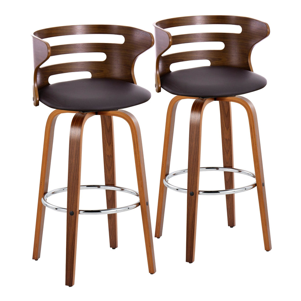 Cosini 30" Fixed-Height Barstool - Set of 2