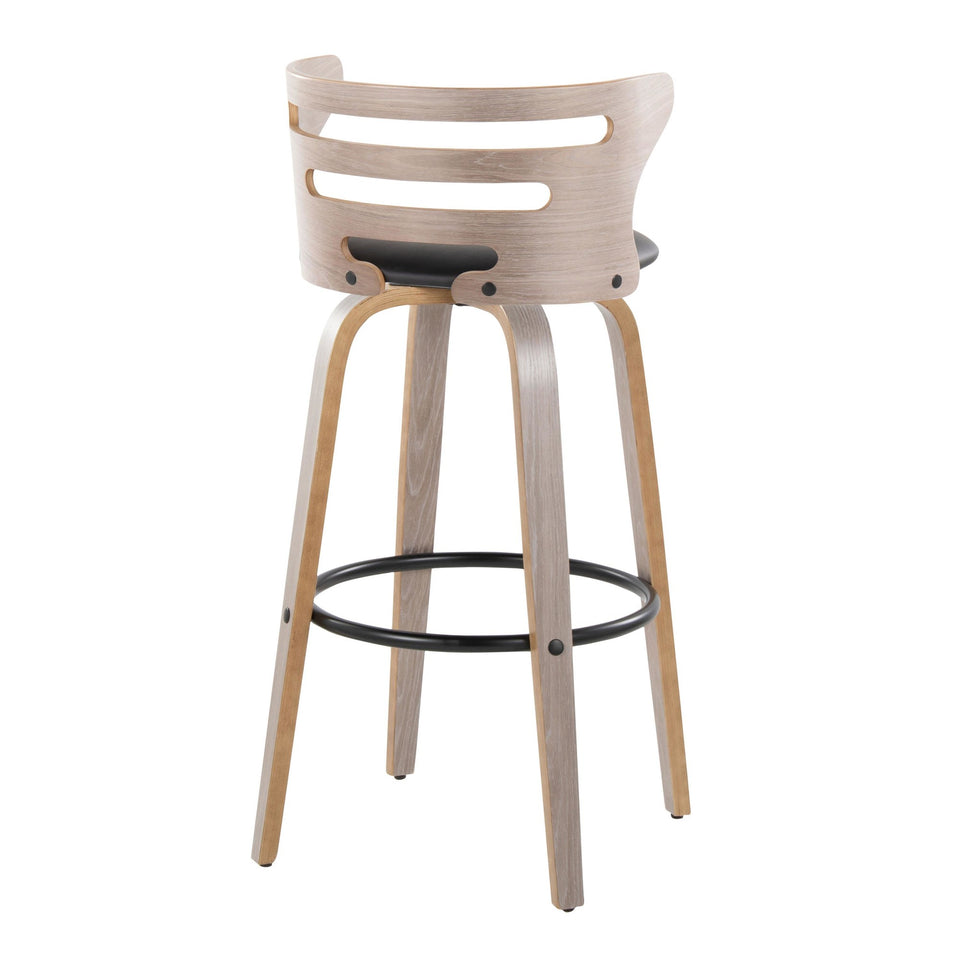 Cosini 30" Fixed-Height Barstool - Set of 2