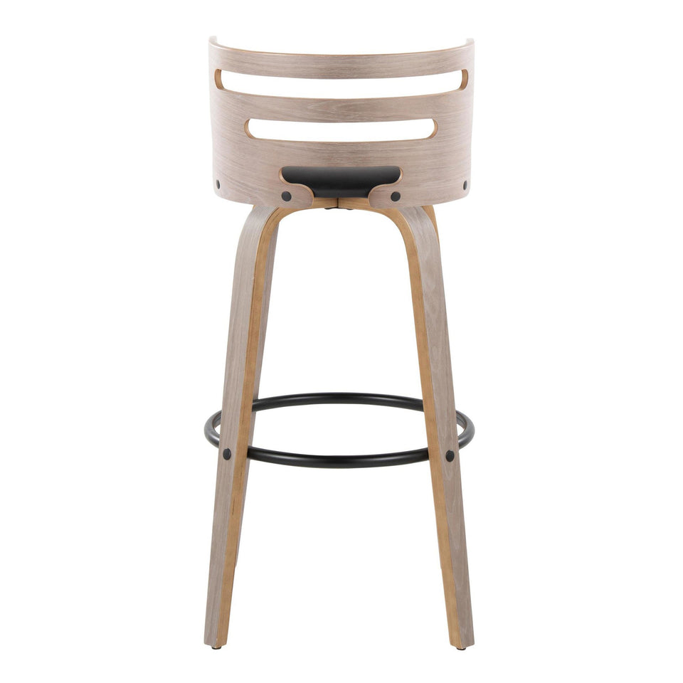 Cosini 30" Fixed-Height Barstool - Set of 2
