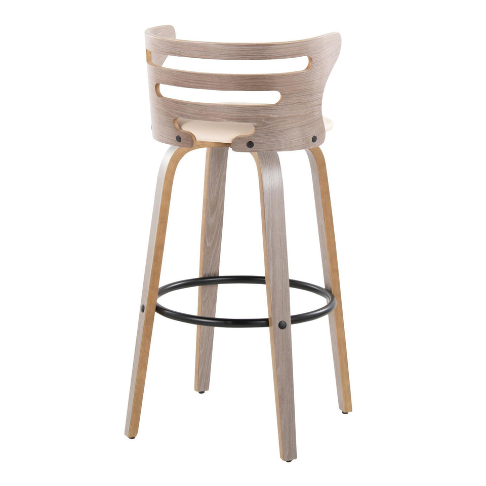 Cosini 30" Fixed-Height Barstool - Set of 2