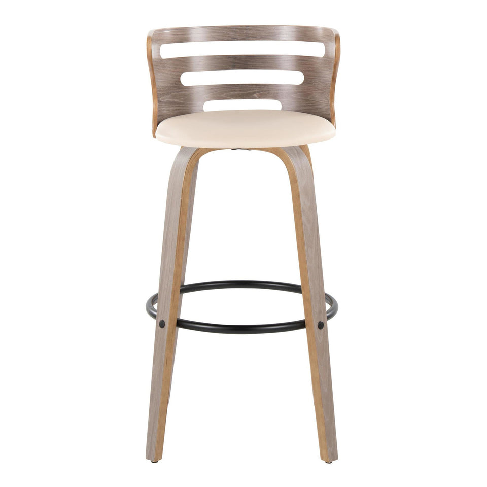 Cosini 30" Fixed-Height Barstool - Set of 2
