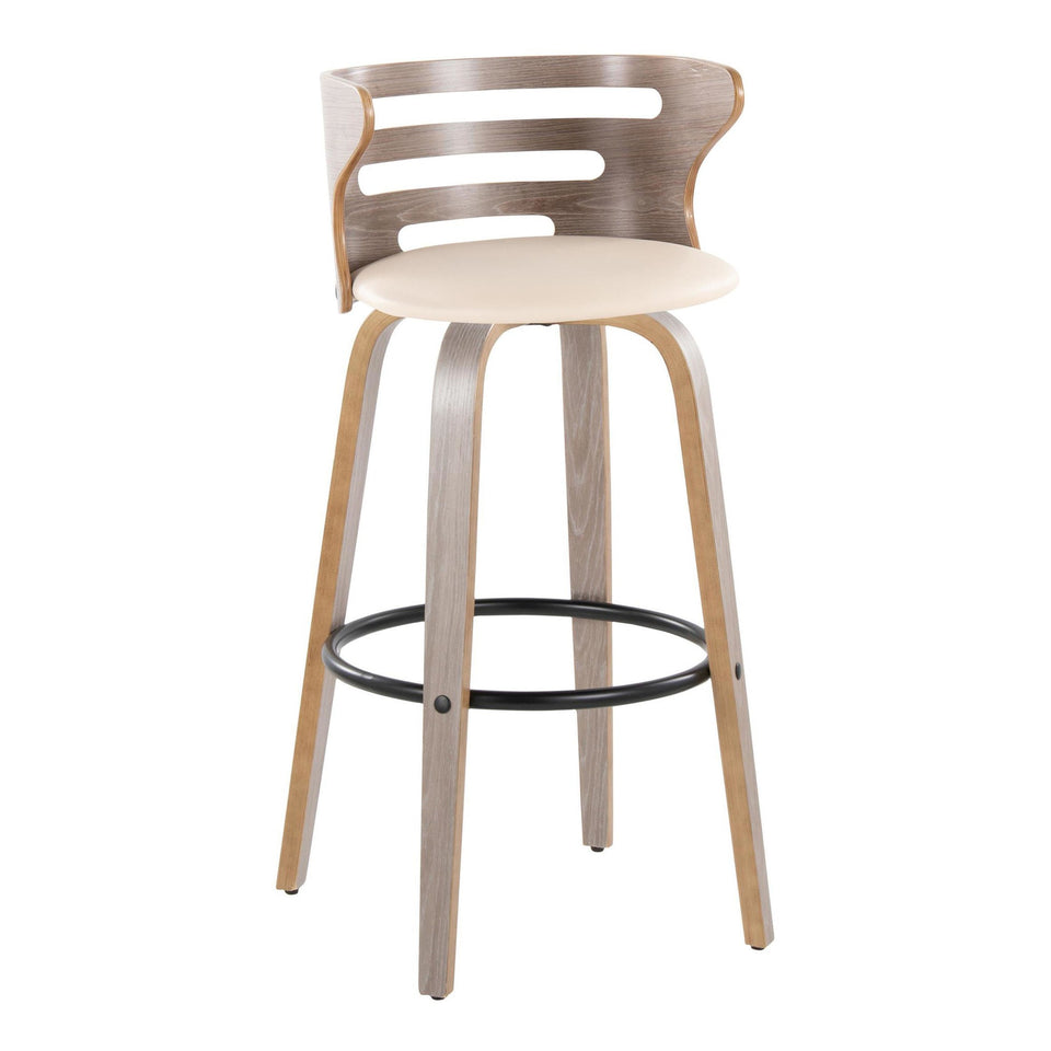 Cosini 30" Fixed-Height Barstool - Set of 2