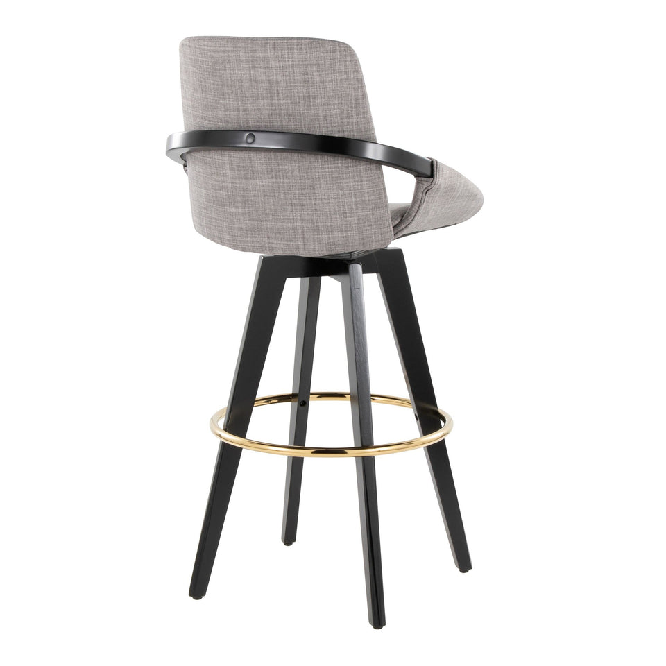 Cosmo 30" Fixed-Height Barstool - Set of 2