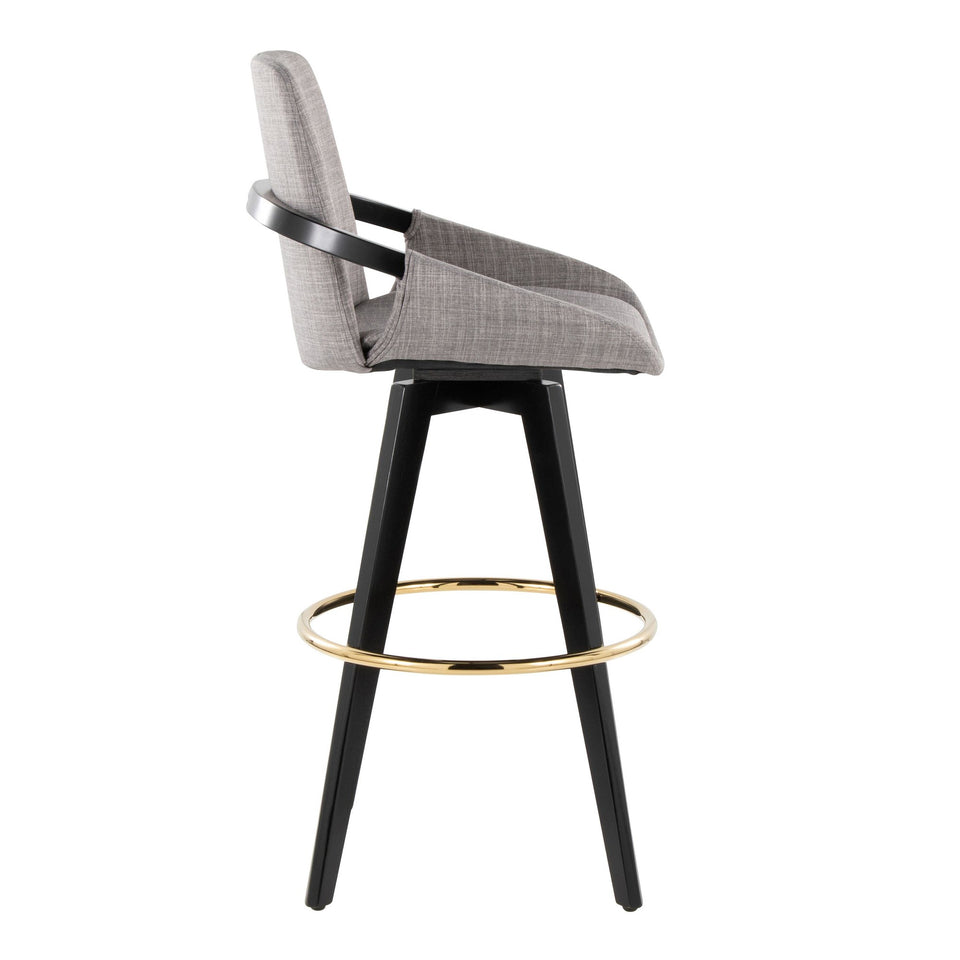 Cosmo 30" Fixed-Height Barstool - Set of 2