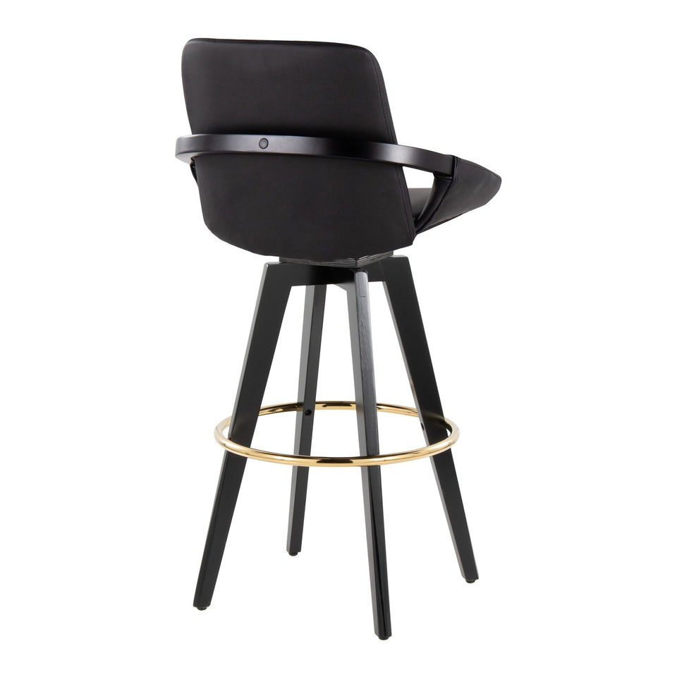 Cosmo 30" Fixed-Height Barstool - Set of 2