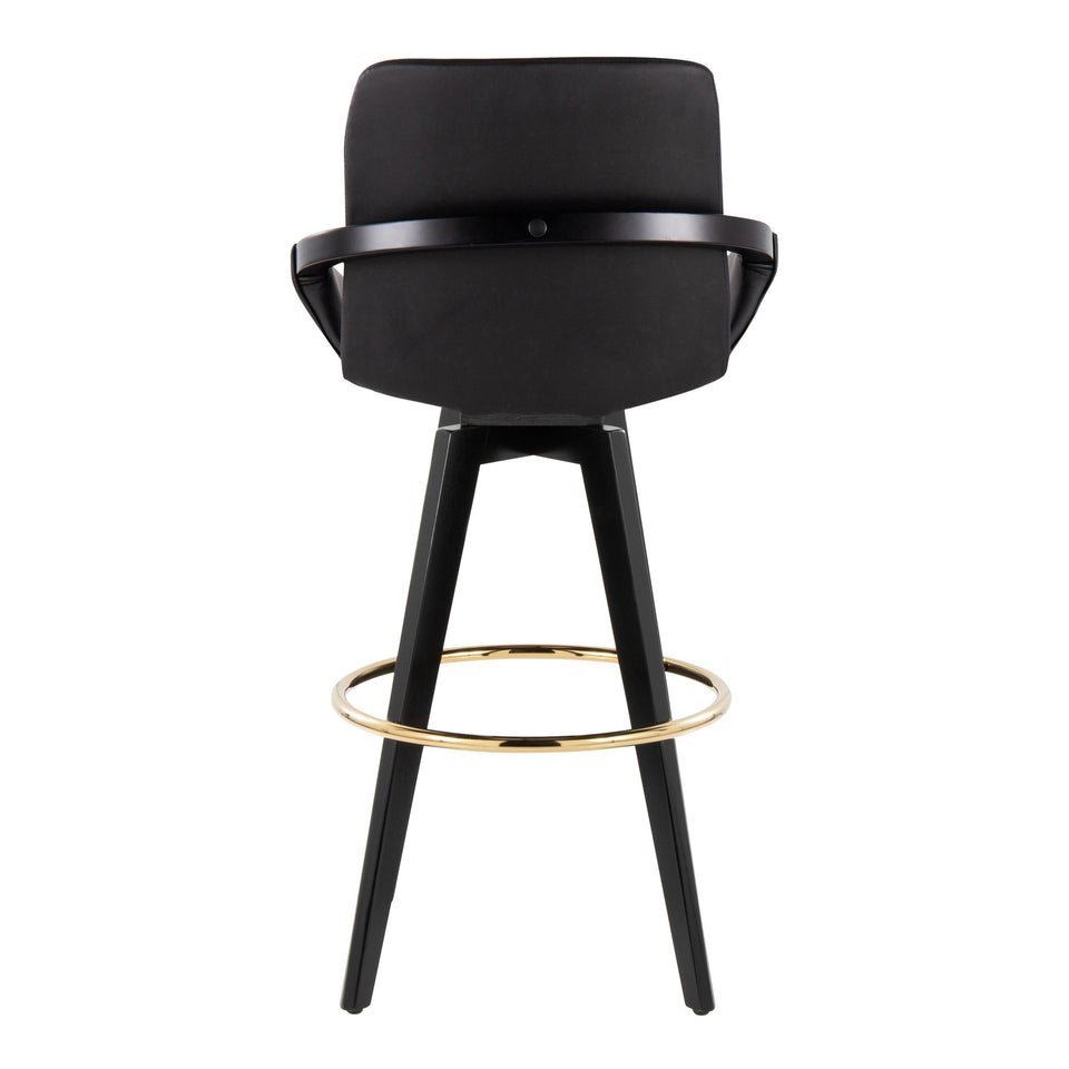 Cosmo 30" Fixed-Height Barstool - Set of 2