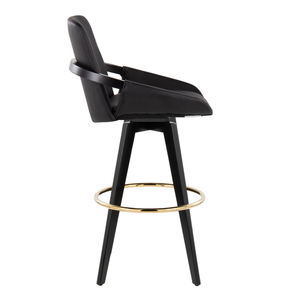 Cosmo 30" Fixed-Height Barstool - Set of 2