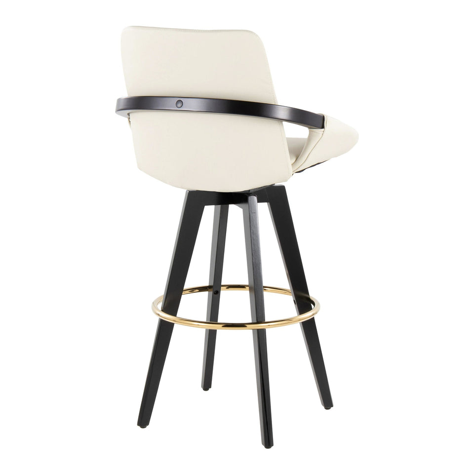 Cosmo 30" Fixed-Height Barstool - Set of 2