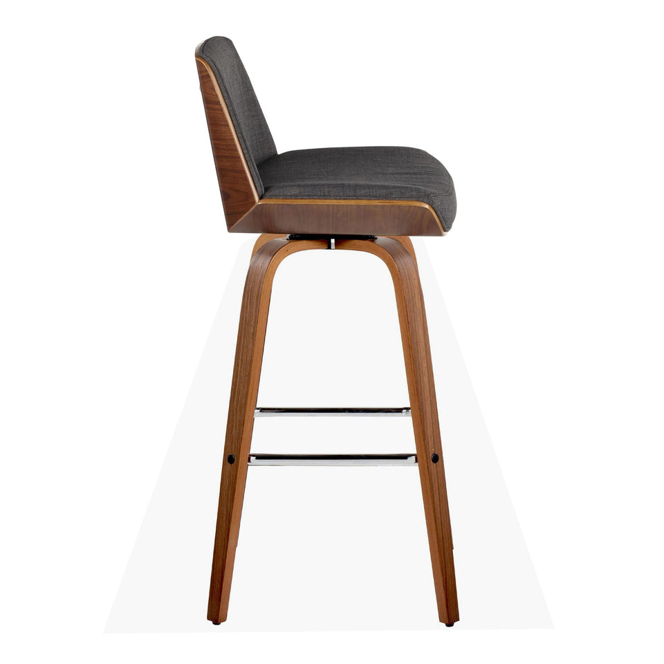 Corazza 30" Fixed-Height Barstool - Set of 2