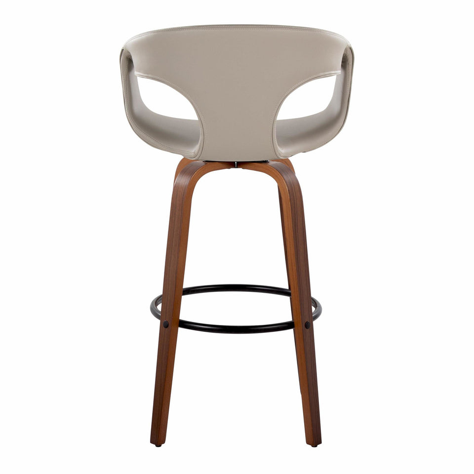 Curva 30" Fixed-Height Barstool - Set of 2